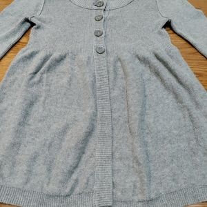 Empire Waste fall Old Navy Light Gray Sweater!